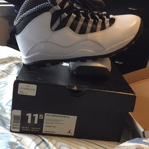 Air Jordan Retro 10s Steel Size 11.5